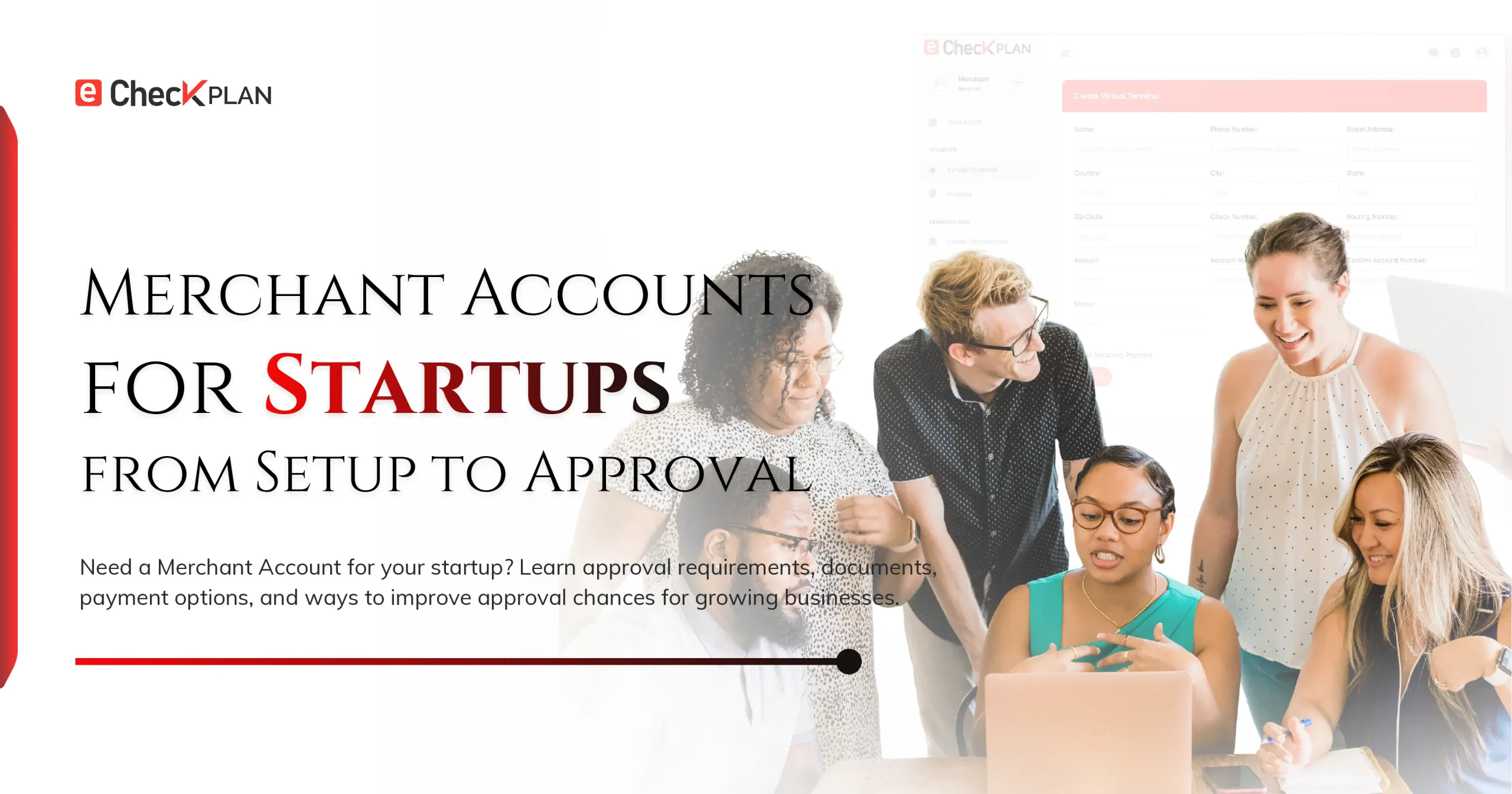 Merchant Account for Startups from Setup to Approval