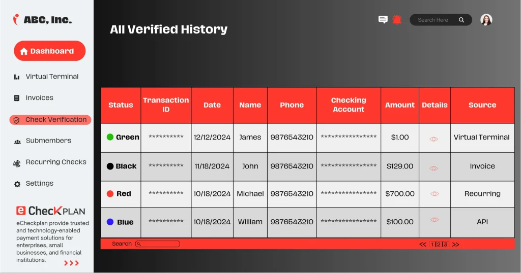 Real-Time Check Verification with eCheckplan | Prevent Fraud