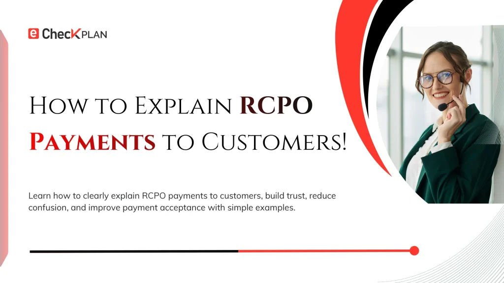 How to Explain RCPO Payments to Customers!